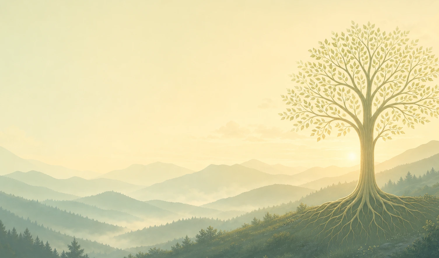 A warm family scene representing a Rooted family profile